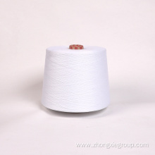 100% 21/1 POLYESTER WHITE SPUN YARN